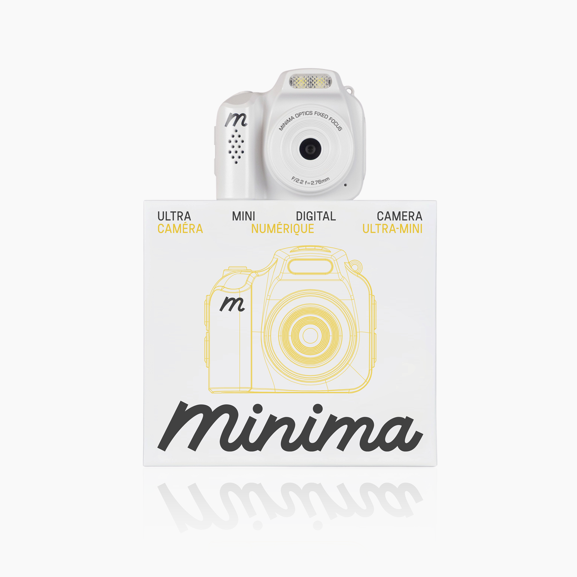 MINIMA™ ULTRA MINI DIGITAL CAMERA | FROST WHITE