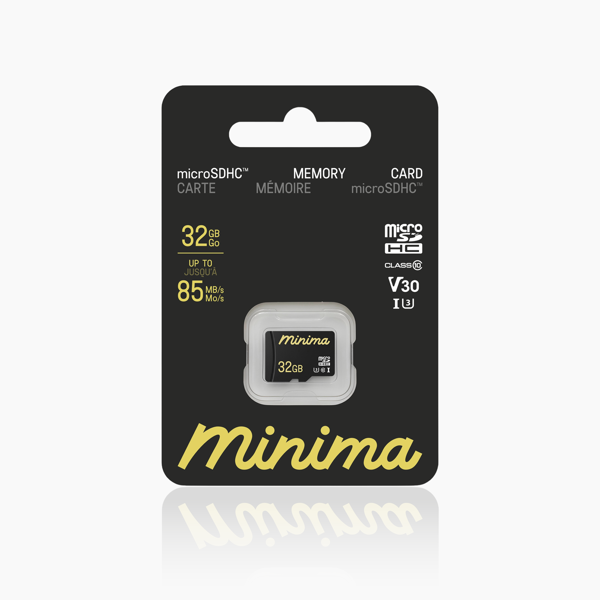MINIMA™ 32GB microSDHC card