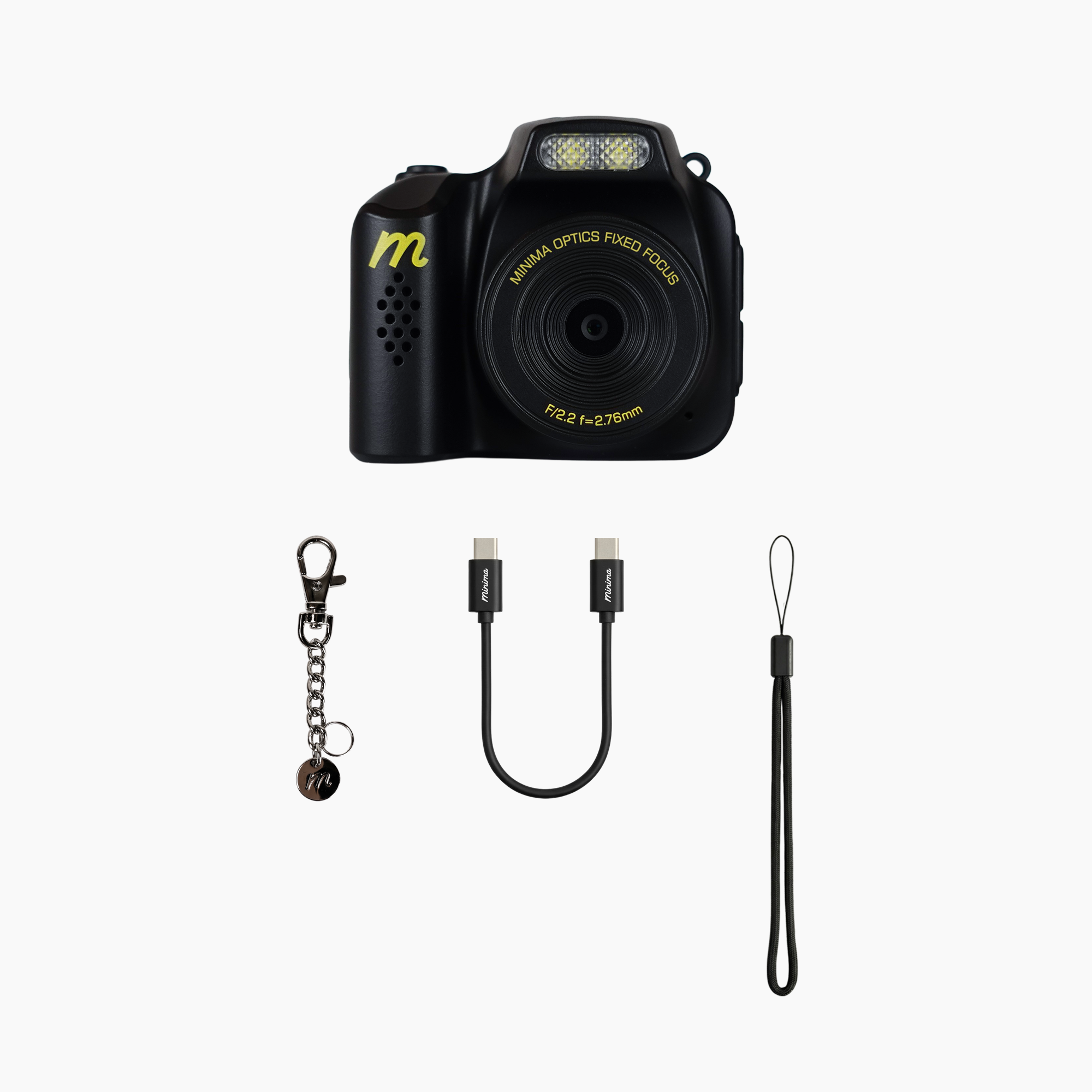 MINIMA™ ULTRA MINI DIGITAL CAMERA | CHARCOAL BLACK